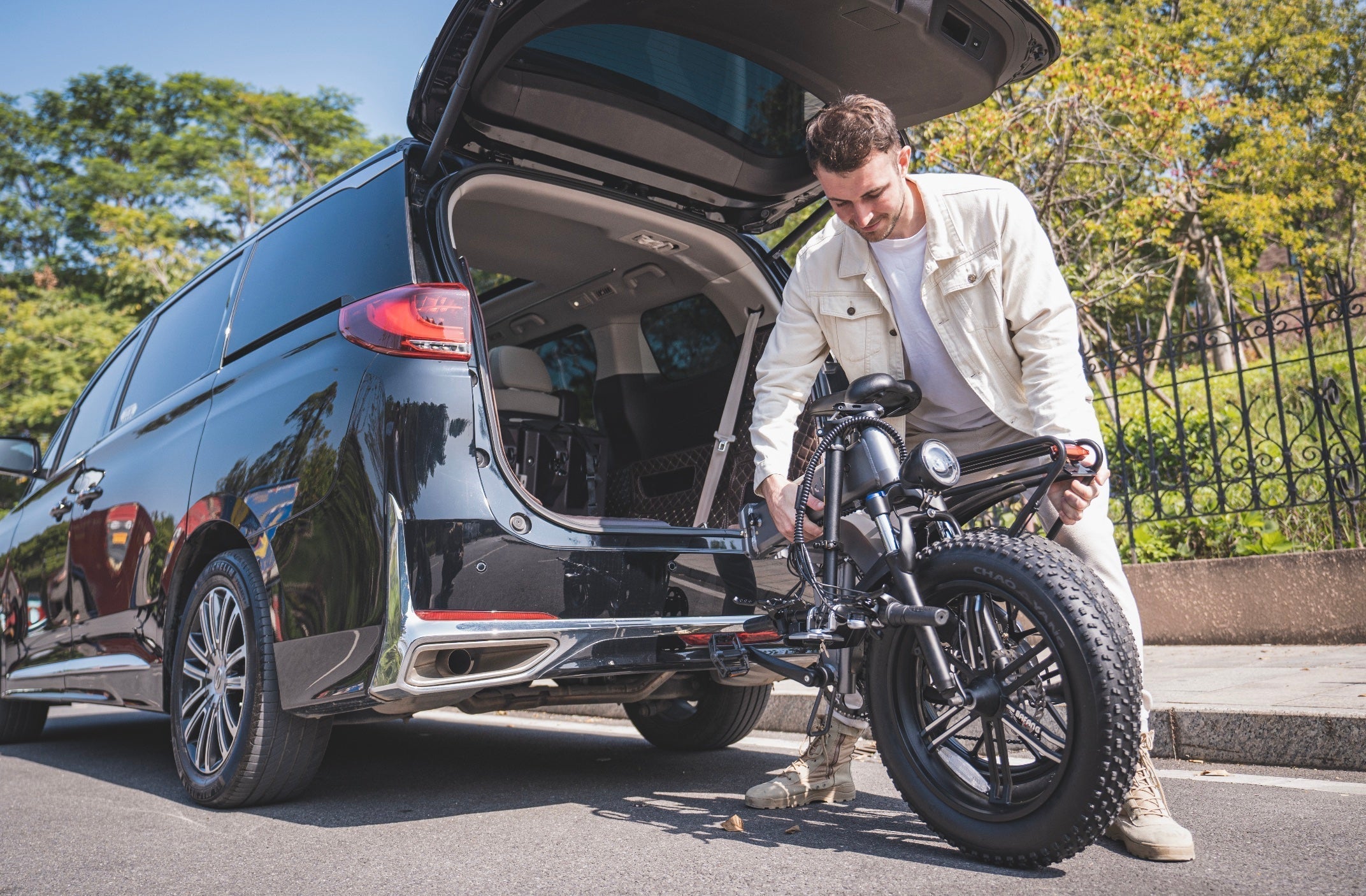 Luckeep X1 Foldable Fat Tire E-bike