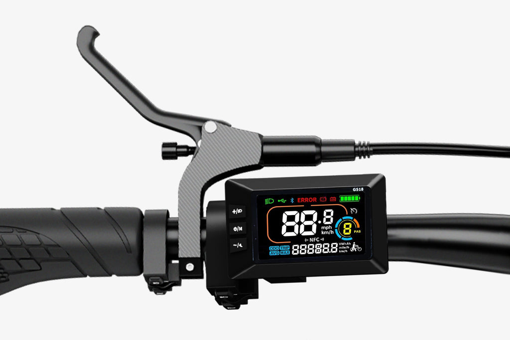 Luckeep X1 Lite Folding E-Bike – 1500W Peak, 60-Mile Range