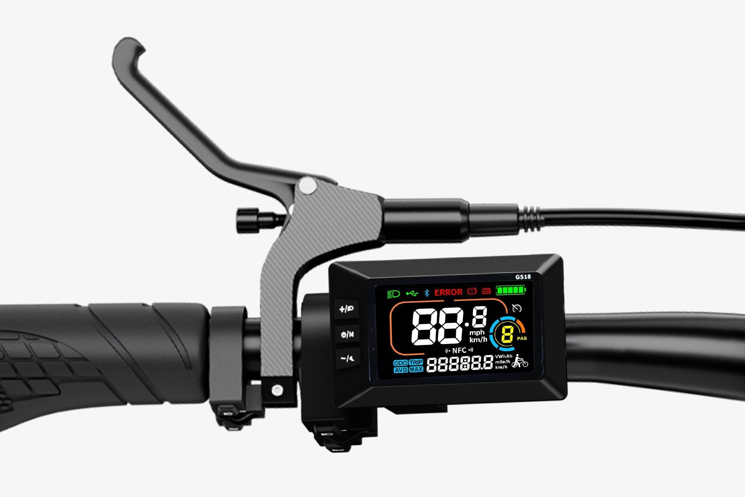 Luckeep X1 Lite Folding E-Bike – 1500W Peak, 60-Mile Range